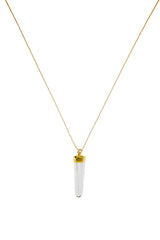 Optical Quartz Necklace