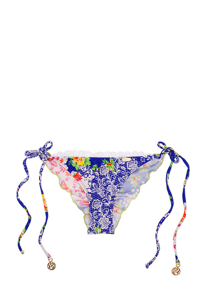 Multicolor Blue Paisley|