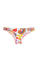 Multicolor White Paisley|